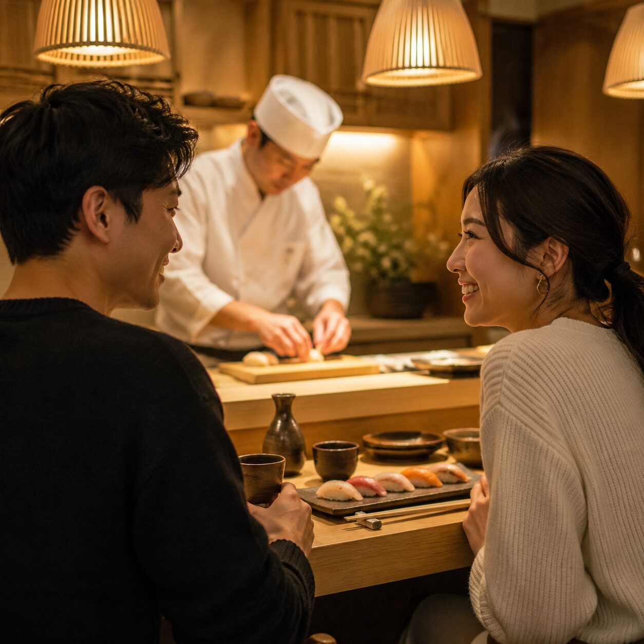 日料情侣